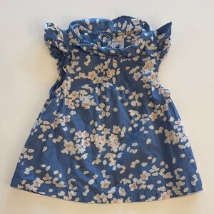 Petit Bateau Girls floral top 4t